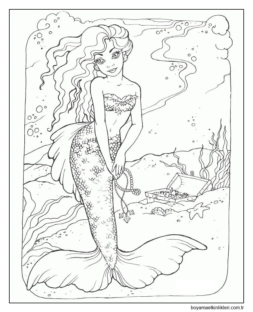 Hazineli Deniz Kızı