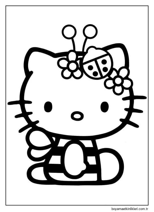 Hello Kitty Oturan