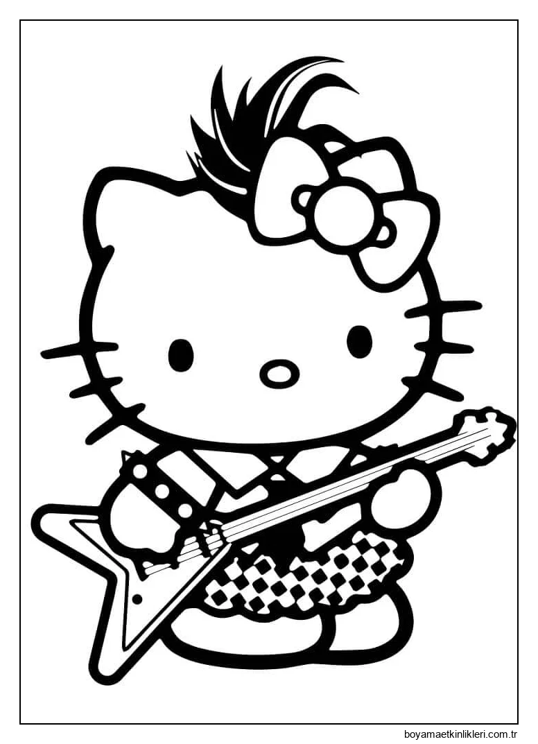 Hello Kitty Rockstar