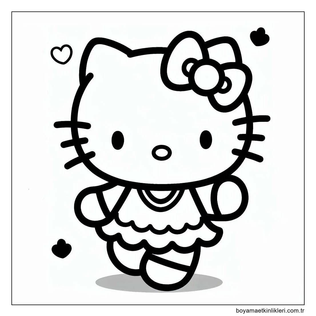 Hello Kitty tatlı sevimli