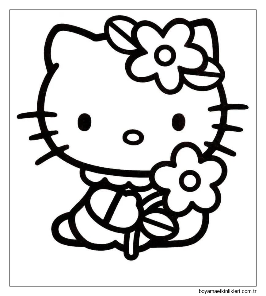 Hello Kitty Tutma Çiçeği