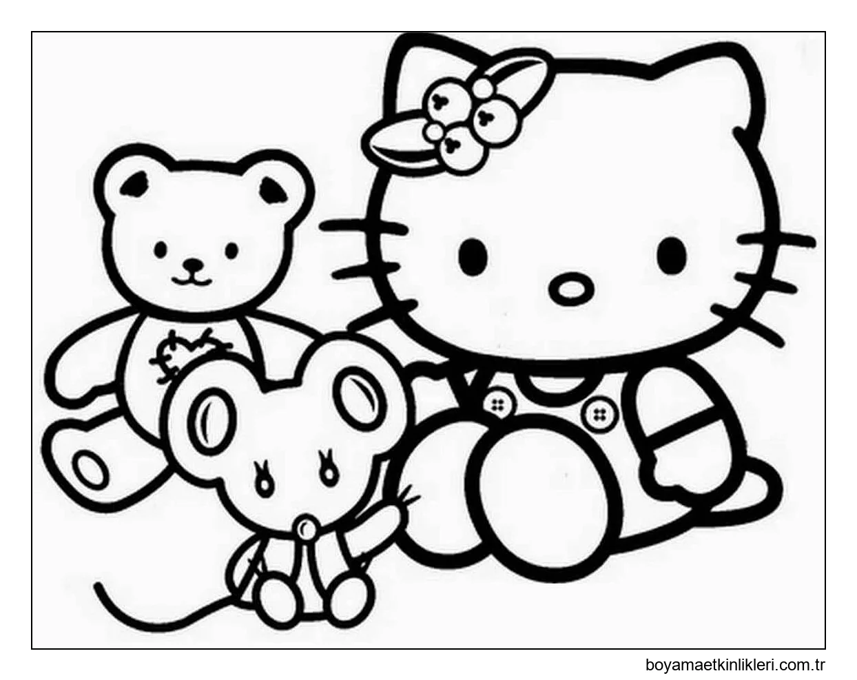 Hello Kitty ve iki Arkadaş