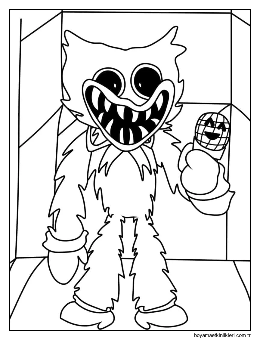 Huggy Wuggy çok korkutucu