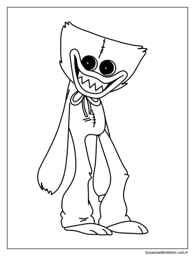 Huggy Wuggy Gülümsüyor