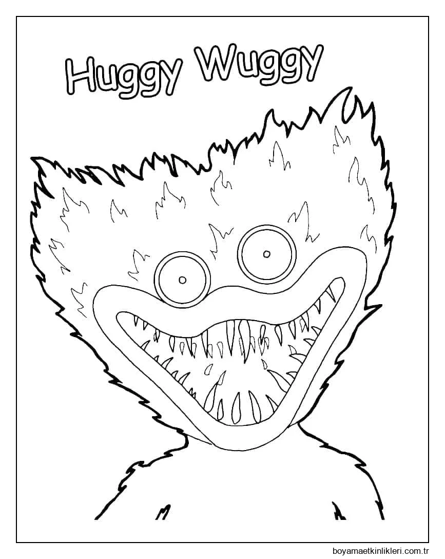 Huggy Wuggy korkutucu görünüyor