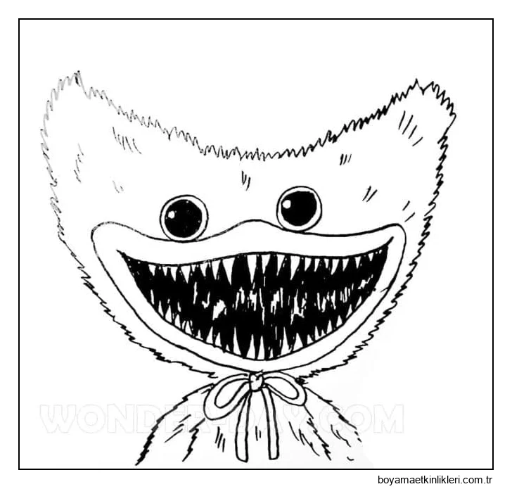 Huggy Wuggy ürkütücü görünüyor