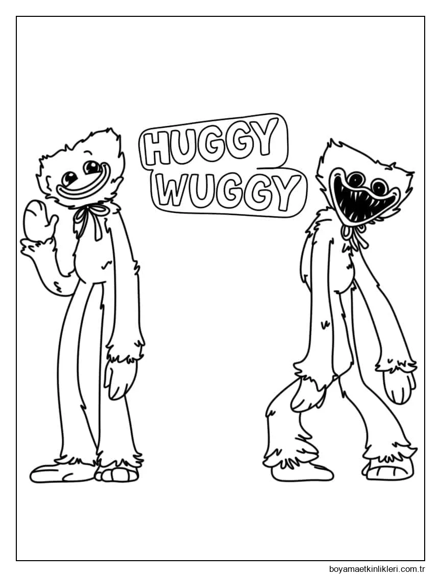 Huggy Wuggy Yazdırılabilir
