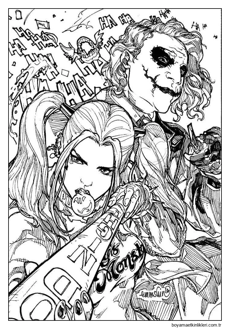 Joker ve Harley Quinn Yetişkin