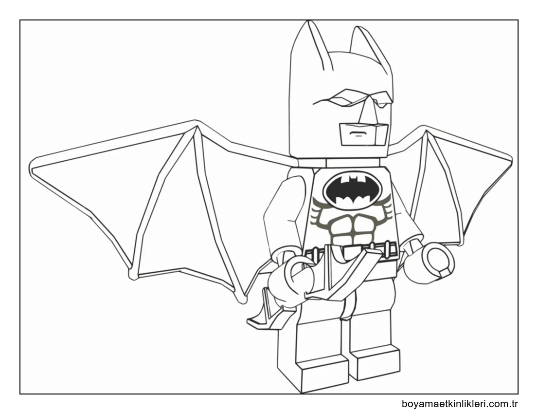 Kanatlı Lego Batman