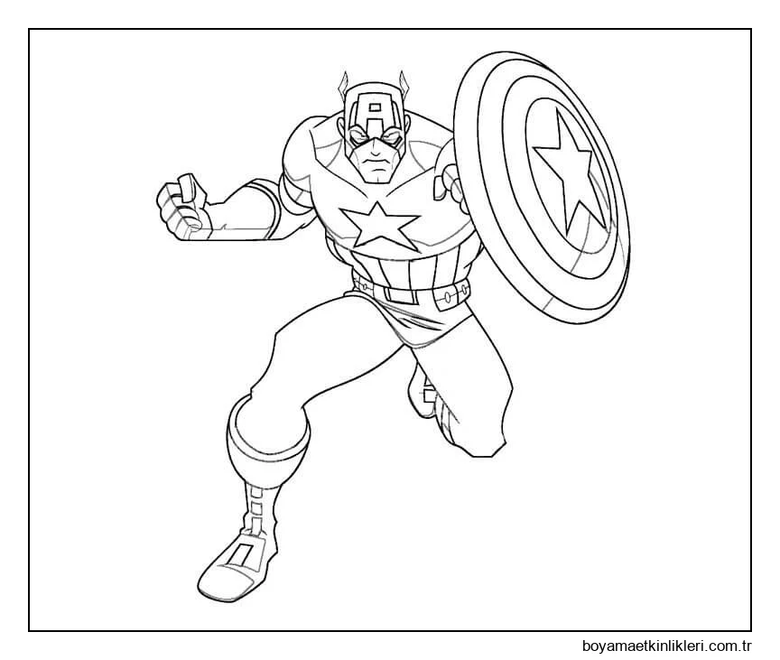 Kaptan Amerika Çizgi Roman Sürümü ücretsiz