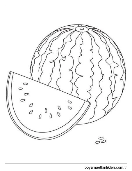 Karpuz ve Dilim Karpuz