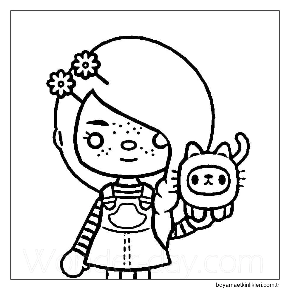 Kız Toca Boca hayatı