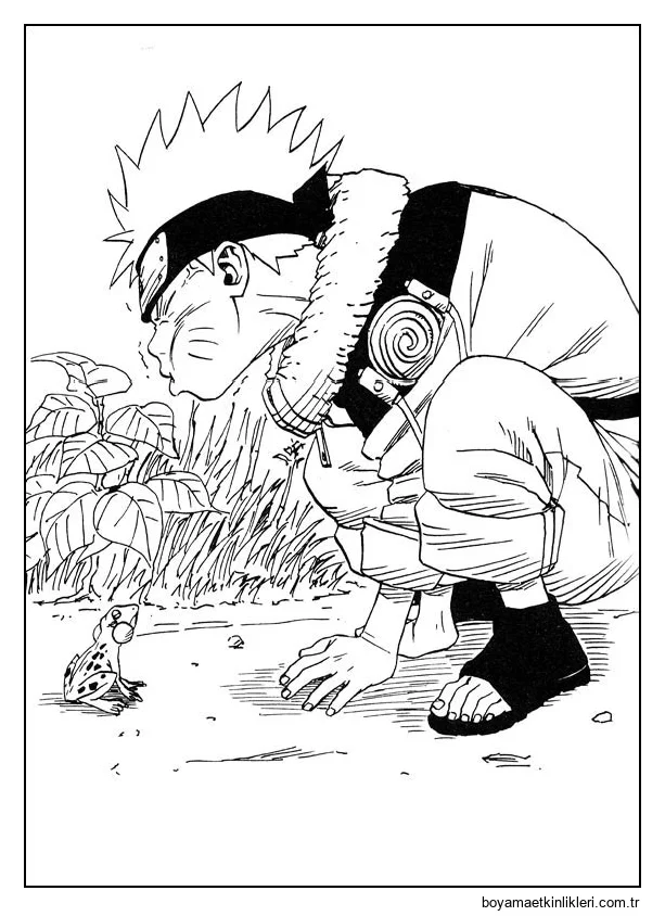 Kurbağa ile Komik Naruto