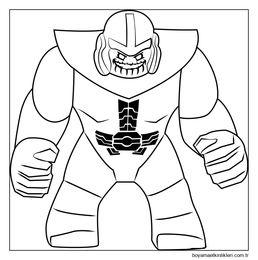 Lego Thanos Gülümsüyor