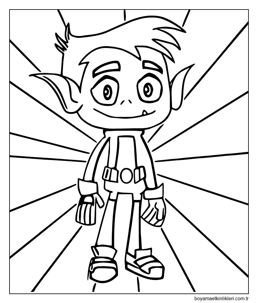 Mutlu Canavar Çocuk