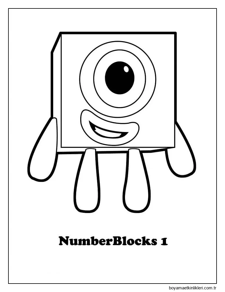 NumberBlocks 1 Eğlenceli