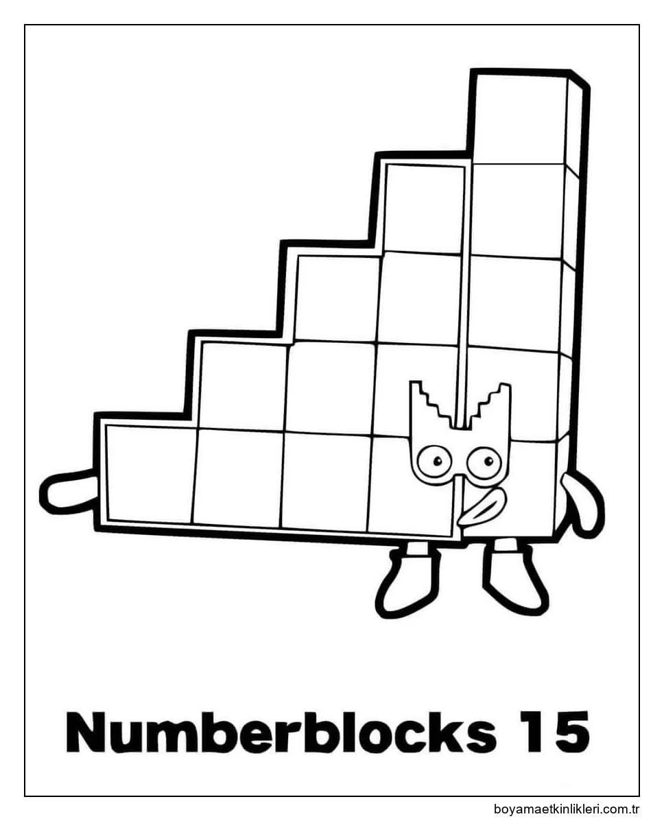 Numberblocks 15