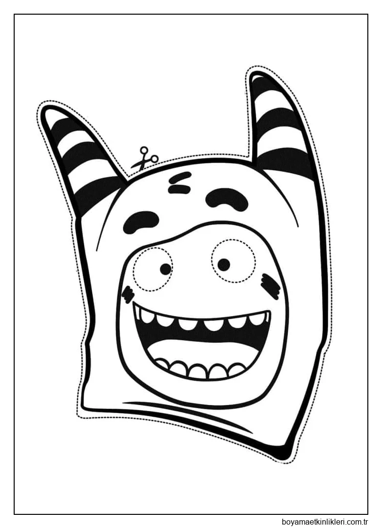 Oddbods Pogo Maskesi