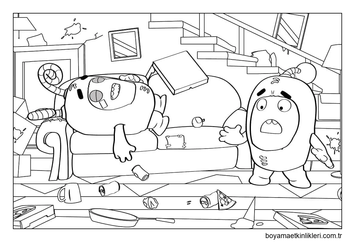 Oddbods'tan Zee ve Jeff