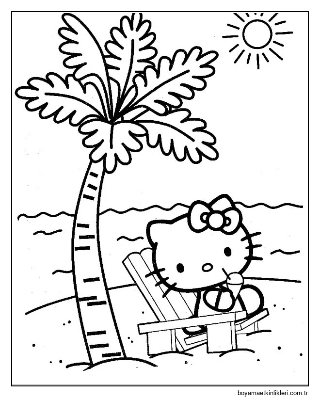 Sahilde Hello Kitty