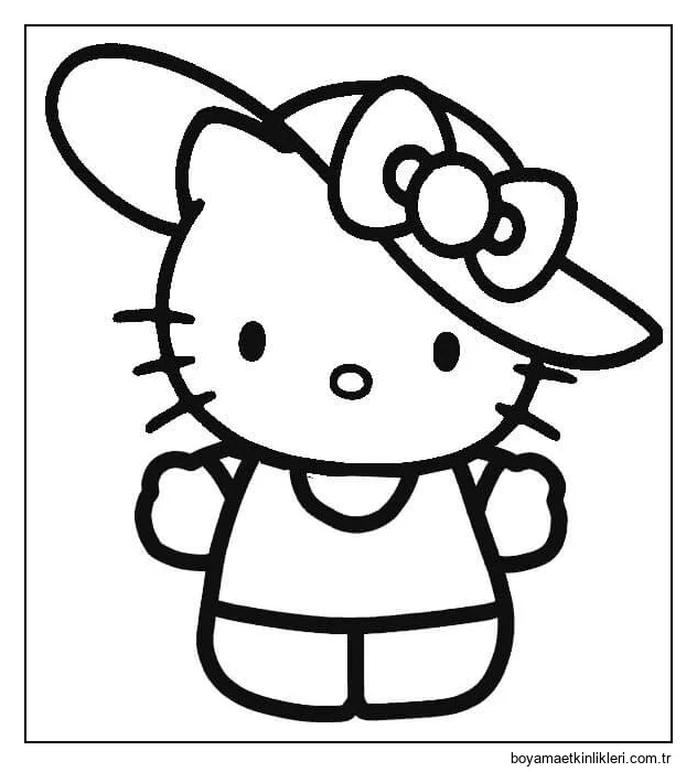 Şapkalı Hello Kitty