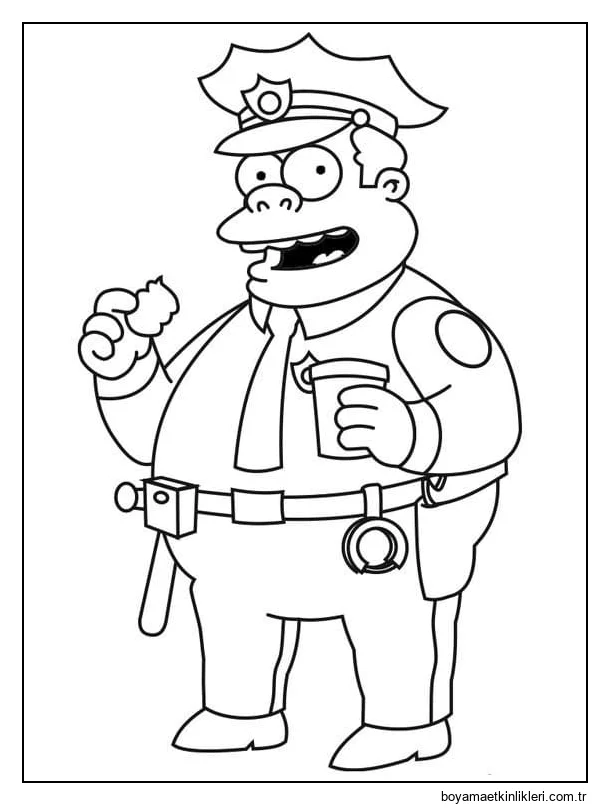 Şef Wiggum'u çiz