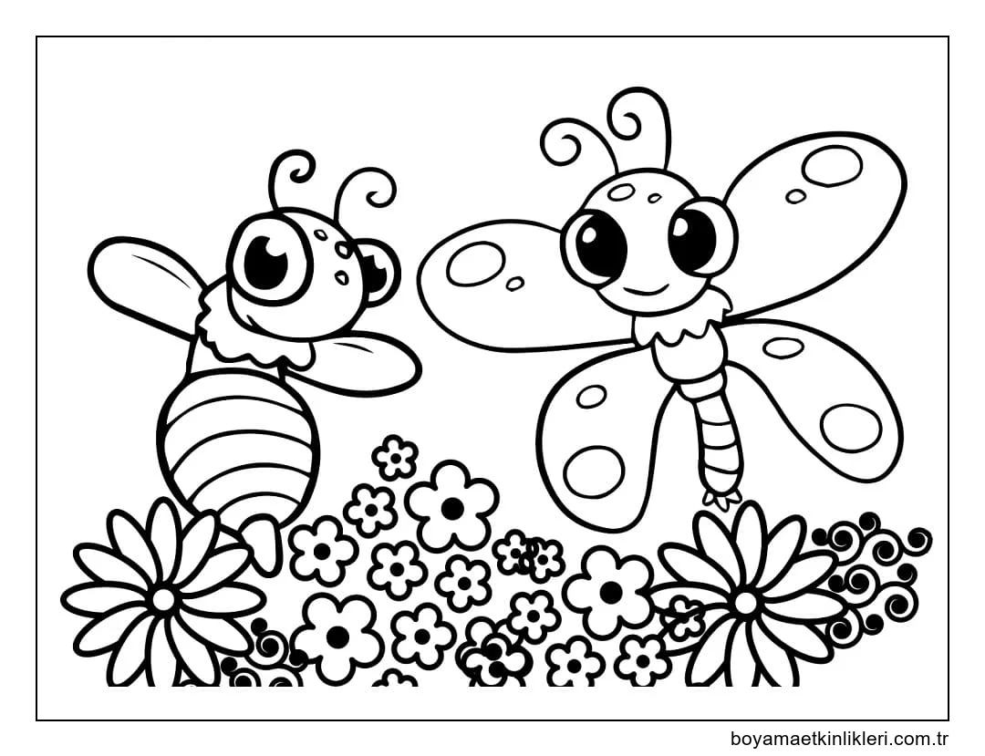 Şirin Arı ve Kelebek