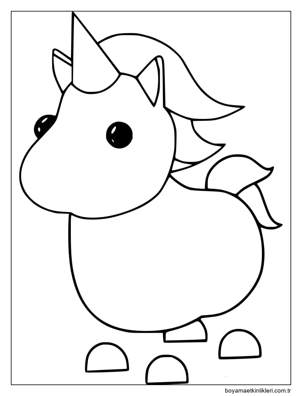 Tek boynuzlu at Adopt Me