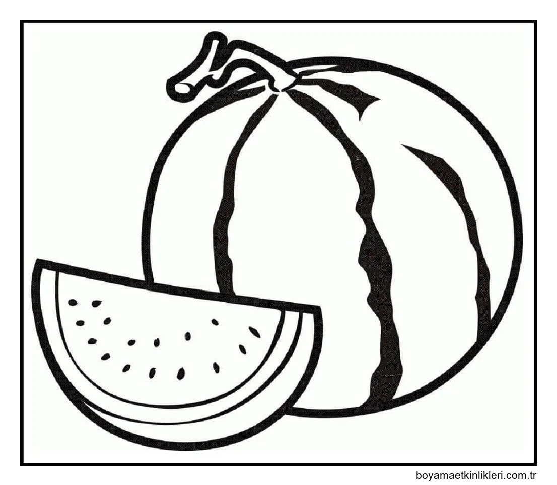 Temel Karpuz ve Karpuz Dilim