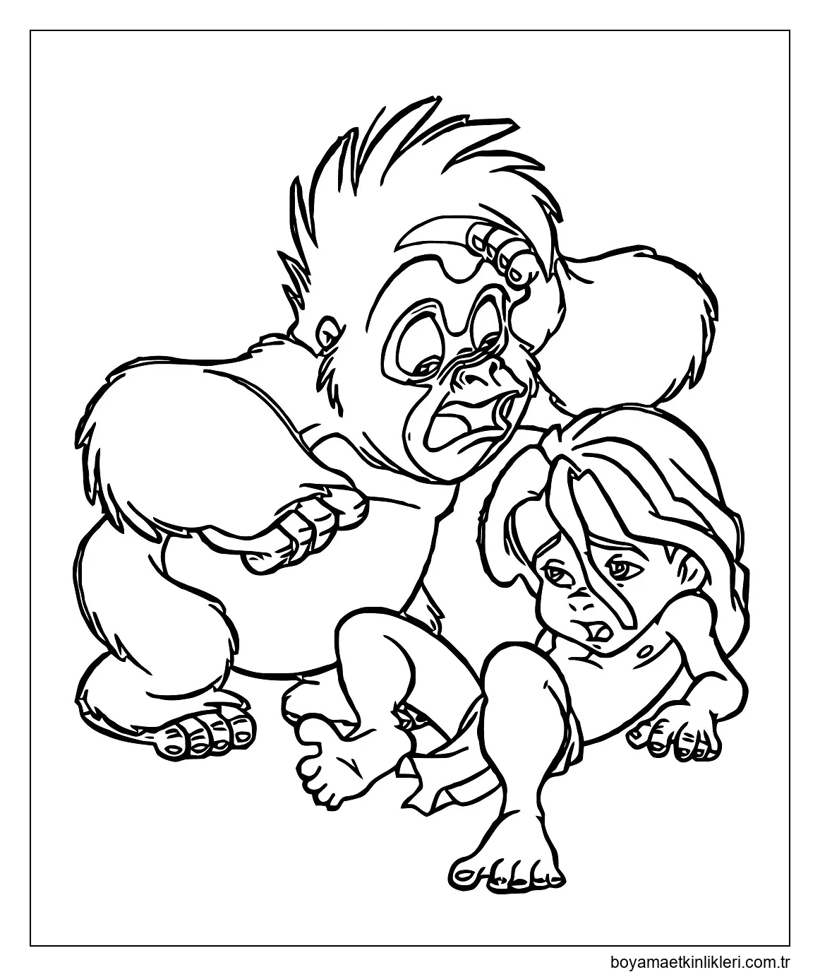 Terk ile Komik Tarzan