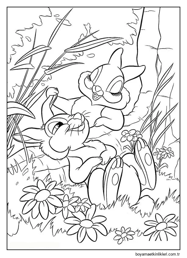 Thumper Ve Bayan Tavşan