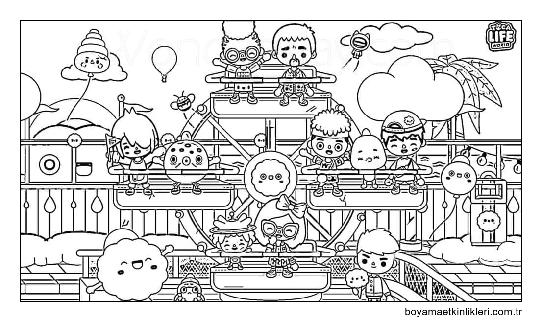 Toca Boca eğlence parkı