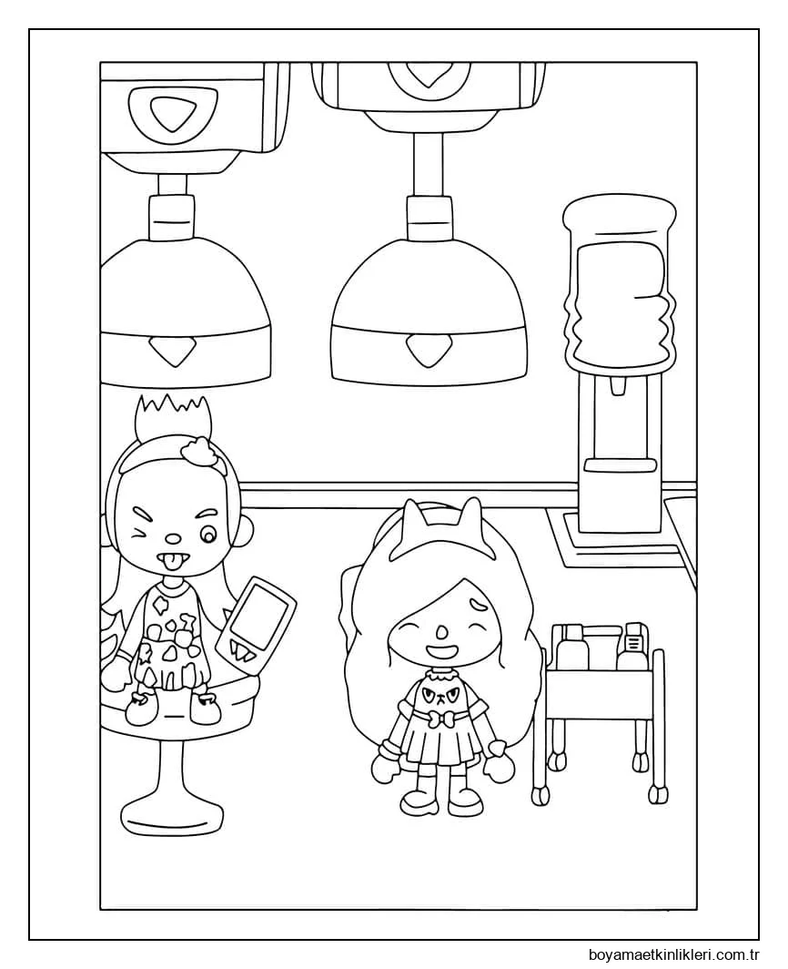 Toca Boca'nın çizimi