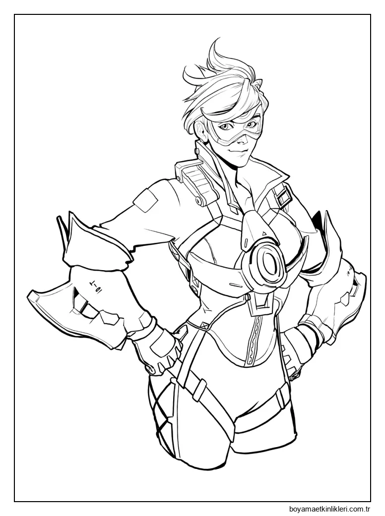 Tracer içinde Overwatch