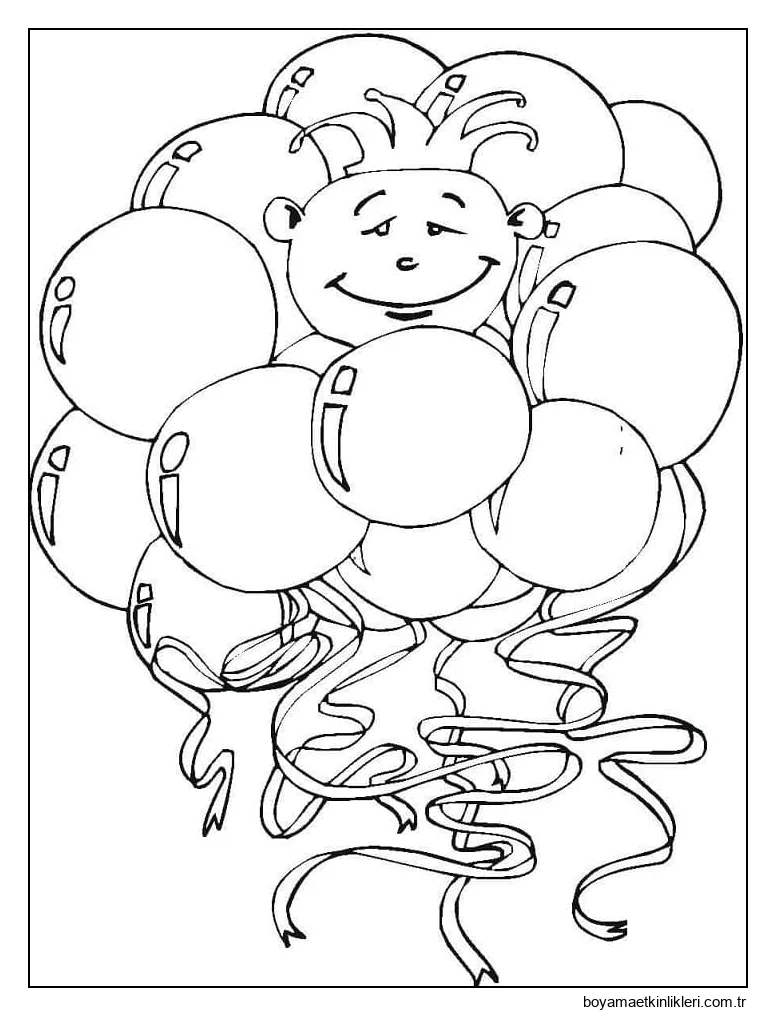 Ücretsiz yazdırılabilir balonlar