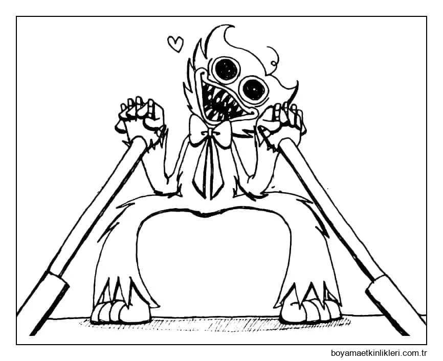 Ücretsiz Yazdırılabilir Huggy Wuggy