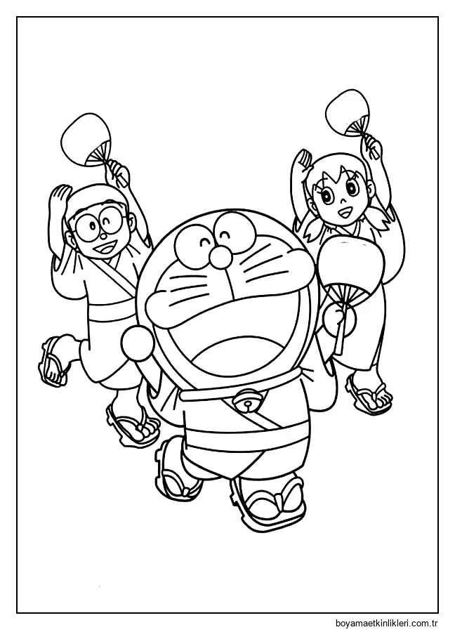 Yukata Giyen Doraemon