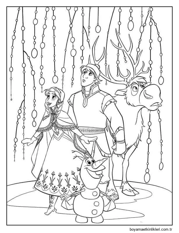 Arkadaşlarla Komik Olaf