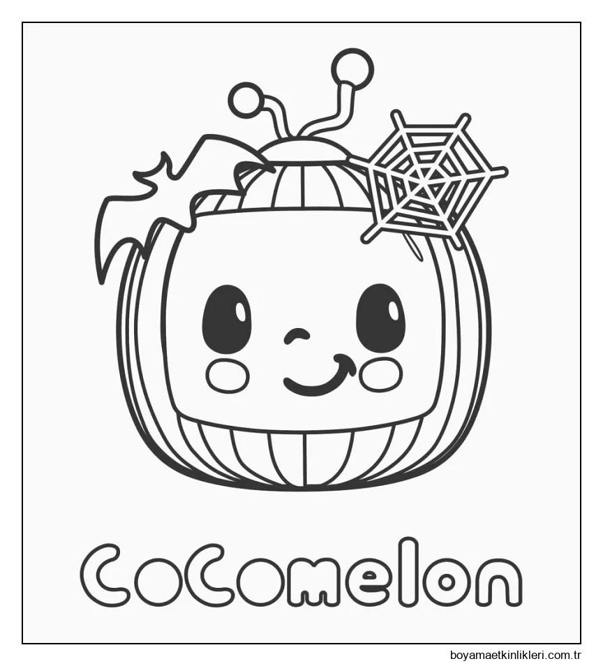 Cadılar Bayramı Cocomelon Logo