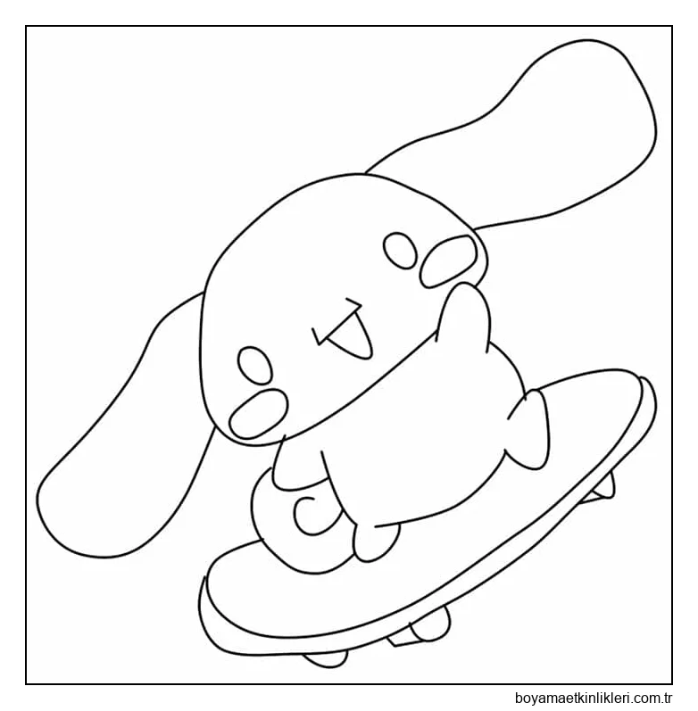 Cinnamoroll Kaykay Çizimi