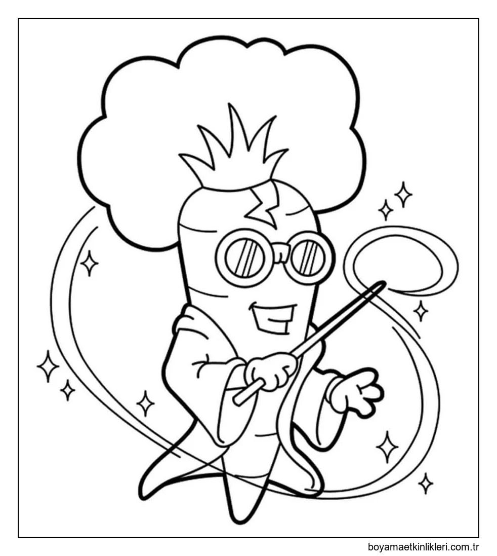 Çizgi Film Cadı Havuç