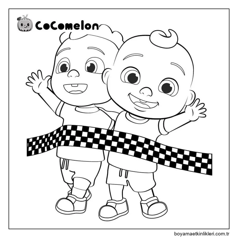 Cocomelon Küçük Johnny boyama oyunu