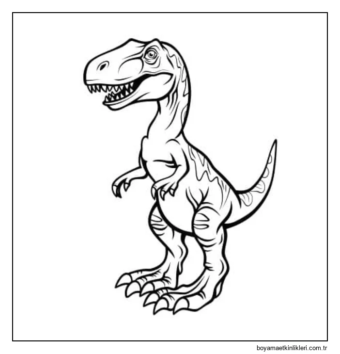 Dinozor temel çizimi