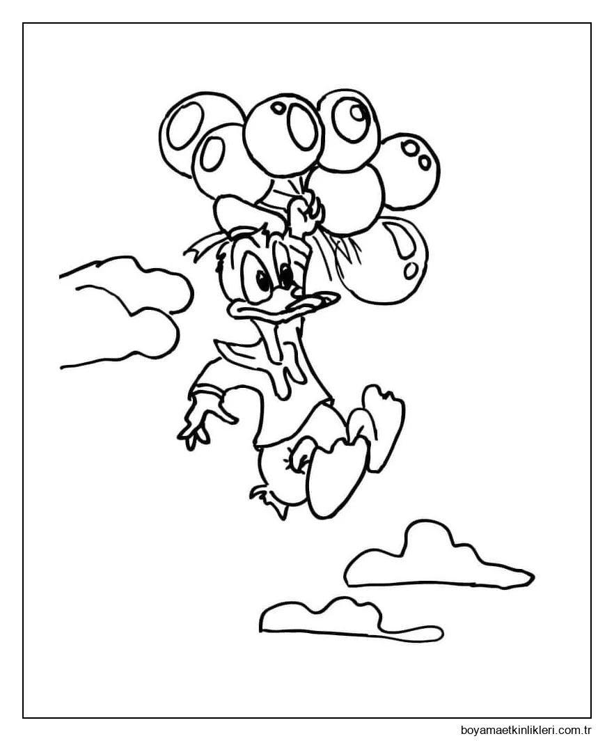 Donald Duck Gökyüzünde