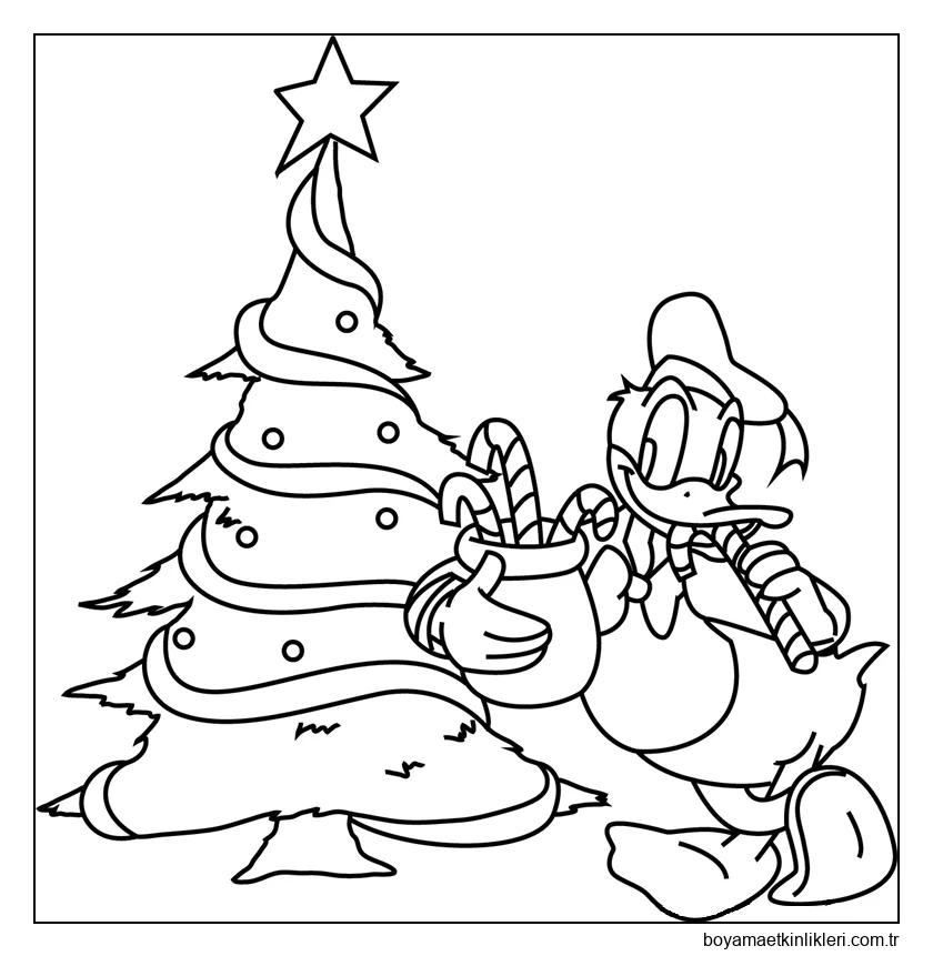Donald Ördek Ve Noel Ağacı