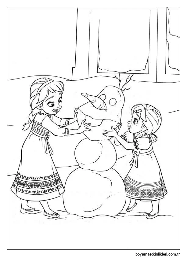 Elsa ve Anna Olaf Yapısı