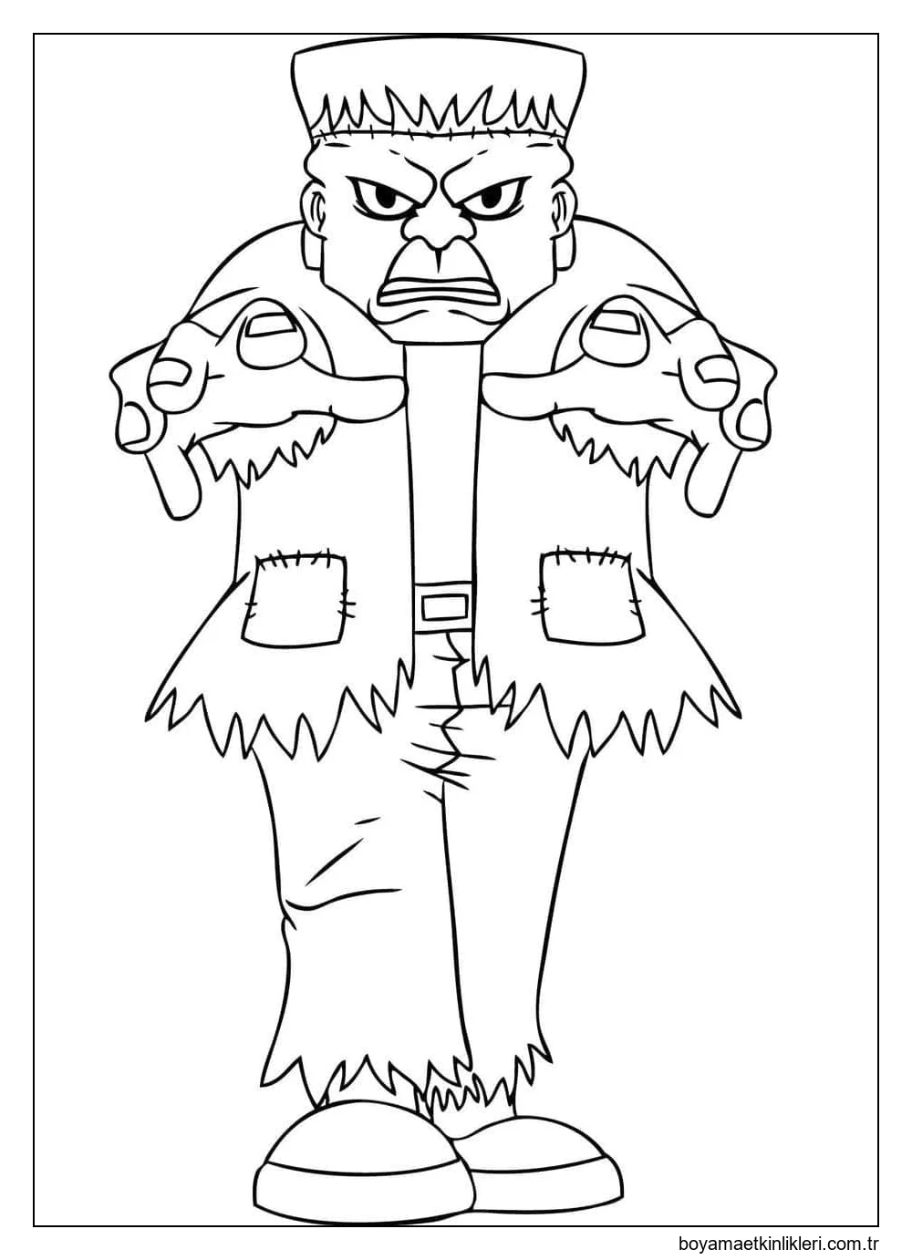 Frankenstein kızgın