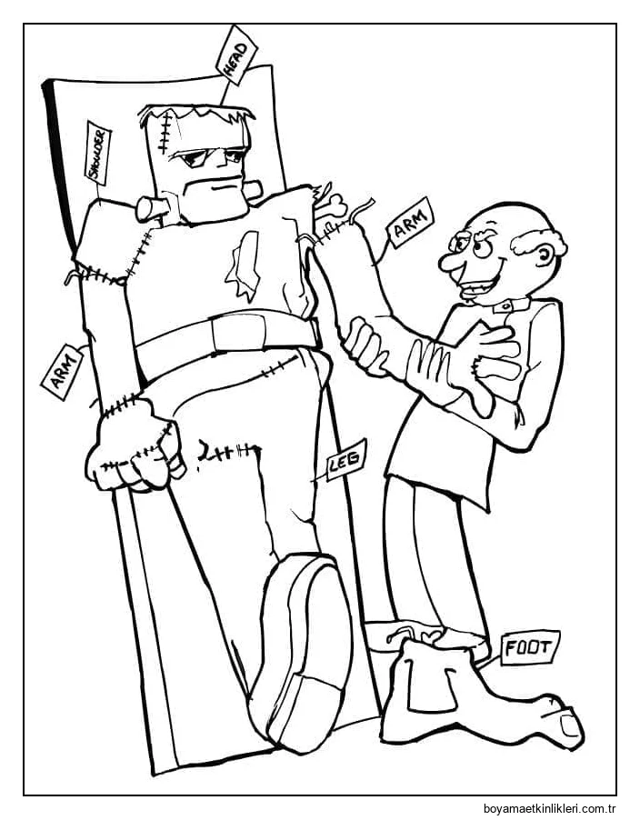 Frankeştayn Ücretsiz Yazdırılabilir