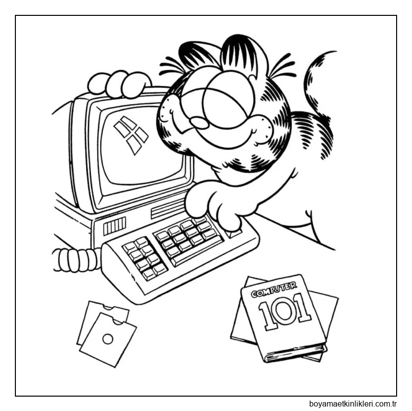 Garfield ve kişisel bilgisayar