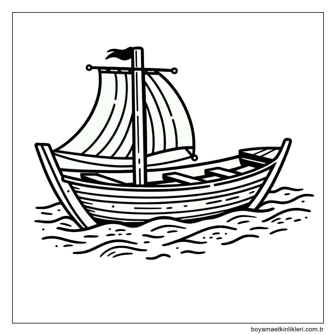 Gemi Yazdırılabilir Çizim